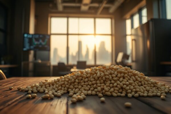 Mercado de soja em Chicago: análise das variações e perspectivas