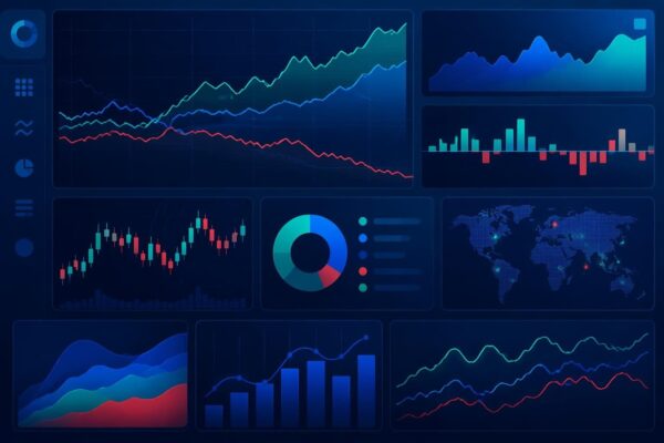 Real e cripto: semana de ajustes e dominância de Bitcoin