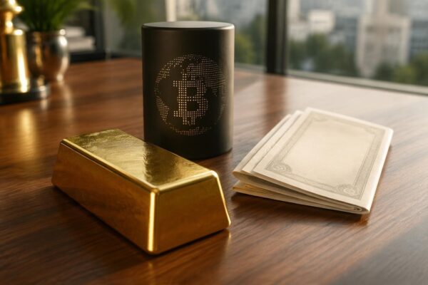 Bitcoin vs ouro e renda fixa: análise de reserva de valor