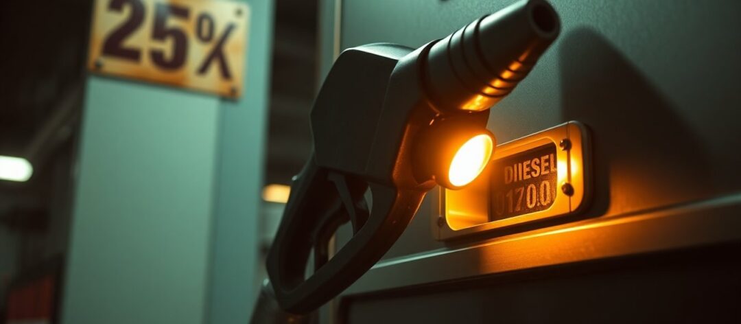Brasil encerra subsídio de R$0,35 por litro de diesel a partir de 1º de julho