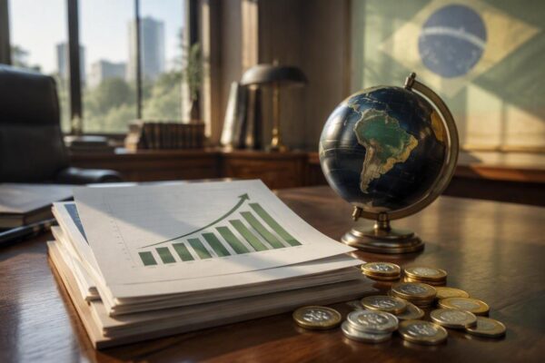 Brasil recebe US$ 46,9 bilhões em investimentos estrangeiros no primeiro semestre de 2026