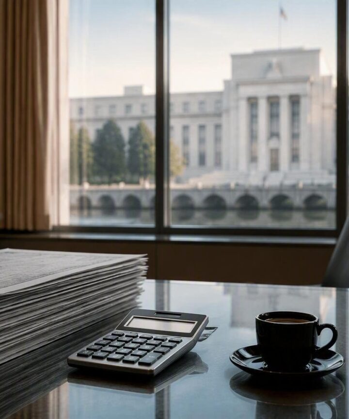 Federal Reserve reafirma compromisso com inflação de 2% após decisão de juros