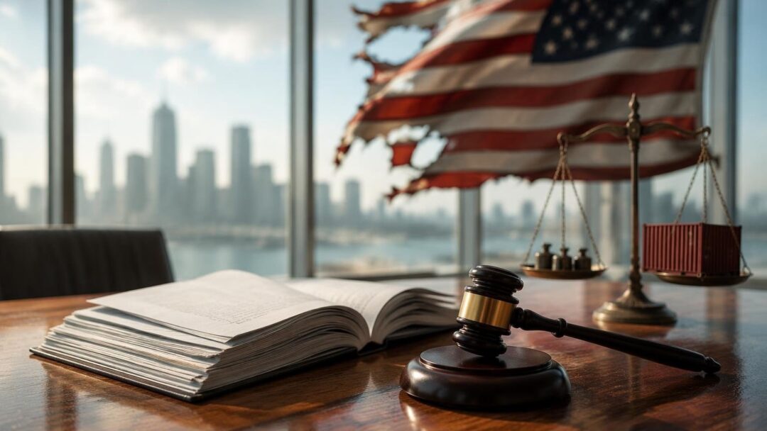 Justiça dos EUA recebe ações contra tarifas impostas por Trump a 60 países