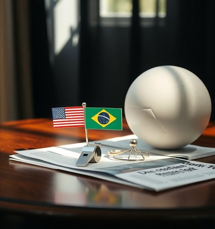 Presidente dos EUA Pede Revisão de Decisão de Árbitro Brasileiro na Copa do Mundo