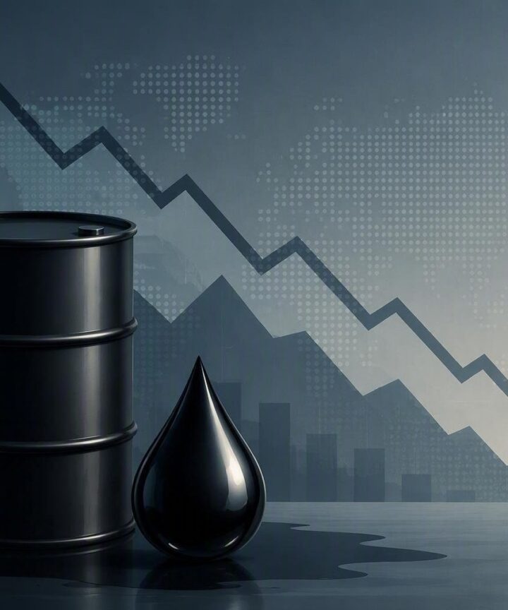 Brent cai 8.3% e arrasta petróleo e ouro para baixo