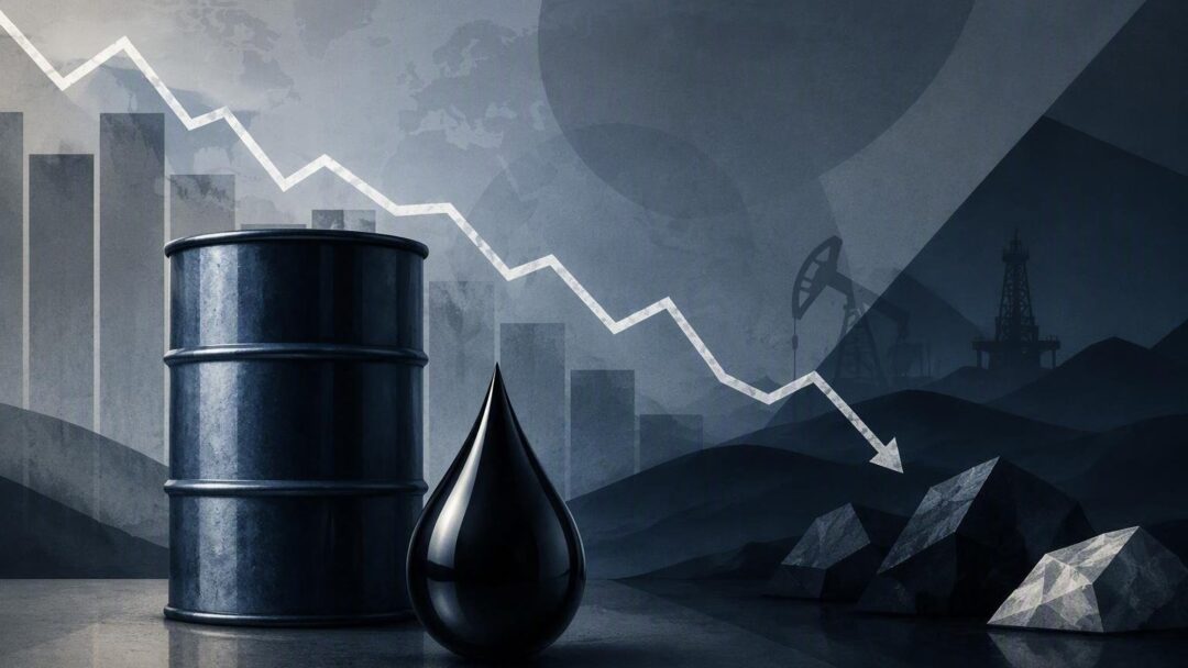 Petróleo Brent cai 8.3% e arrasta commodities em agosto de 2026
