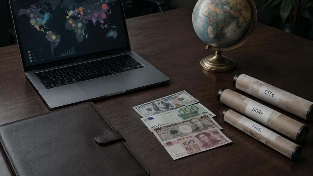 Estratégias de carteira global: ETFs, BDRs e fundos