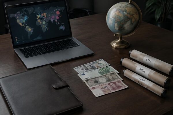 Estratégias de carteira global: ETFs, BDRs e fundos