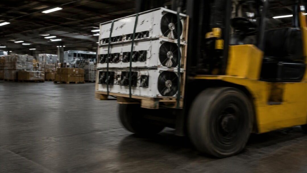 Leilão público de equipamentos para mineração de bitcoin é aberto