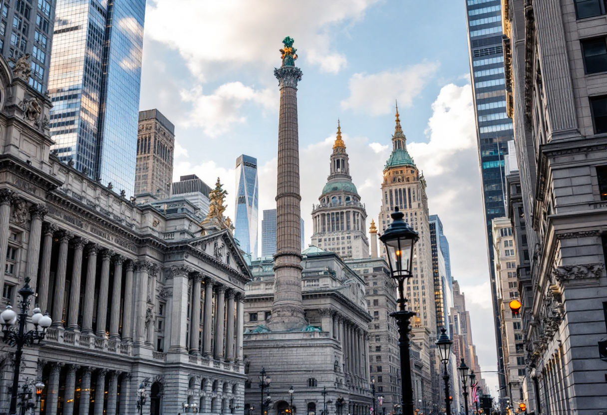 Conflicting movements on Wall Street and global economic impacts