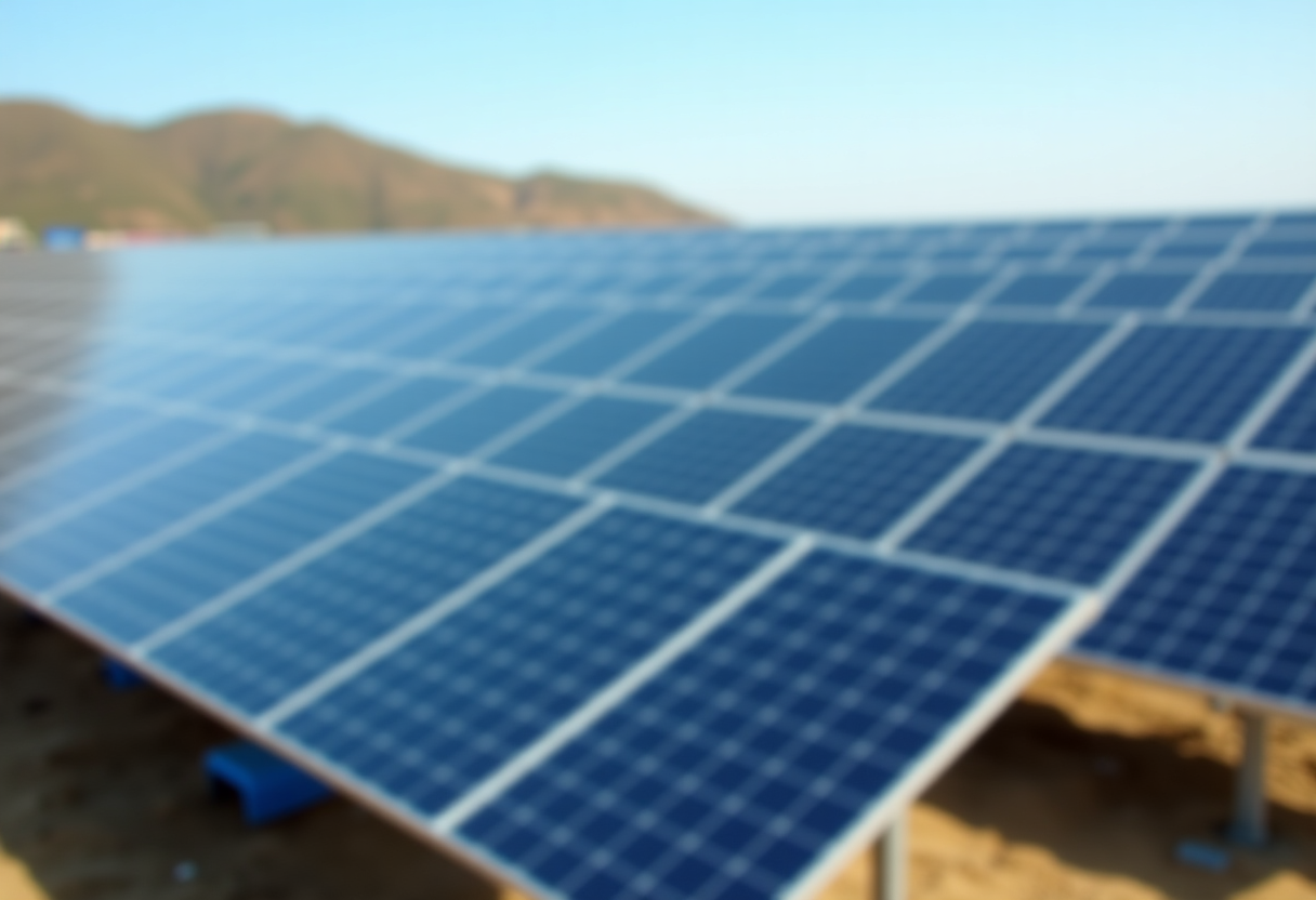 Plenitude starts production of the new solar plant in France