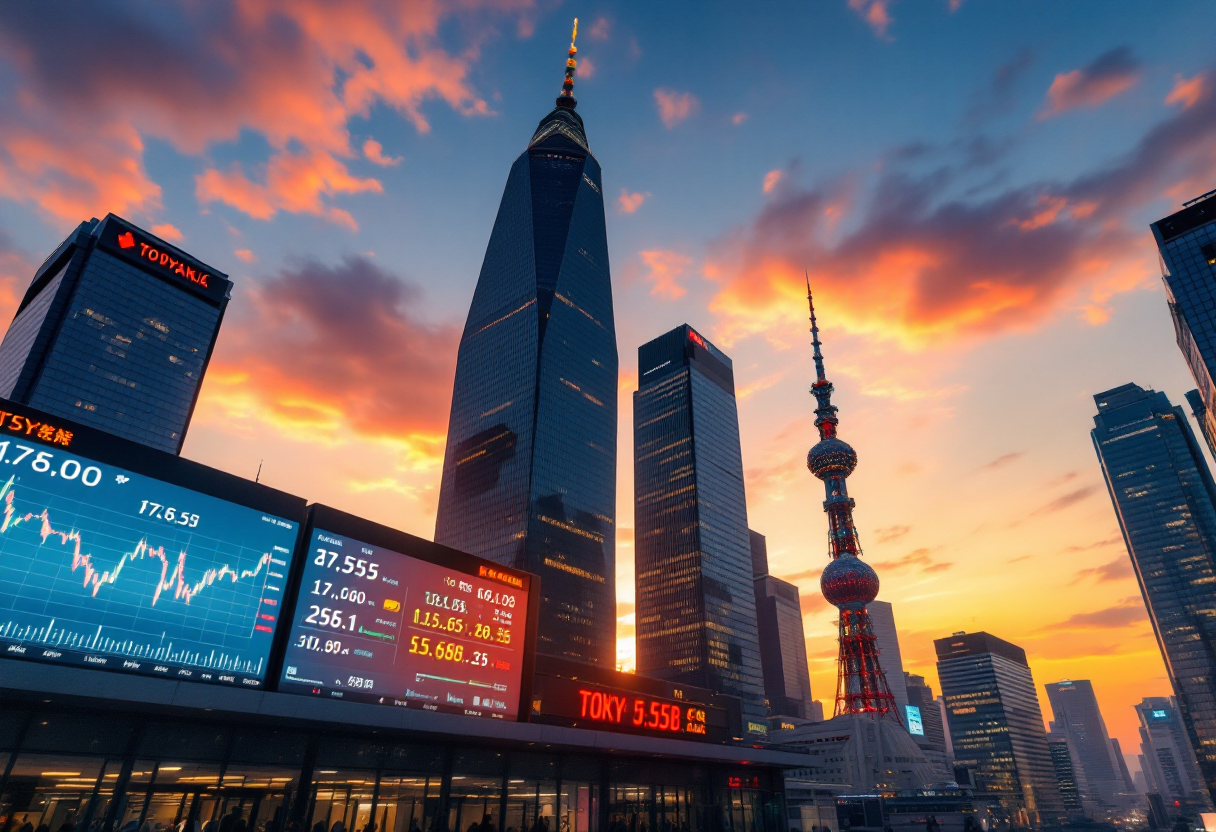 Performance of the Tokyo Stock Exchange and global economic prospects