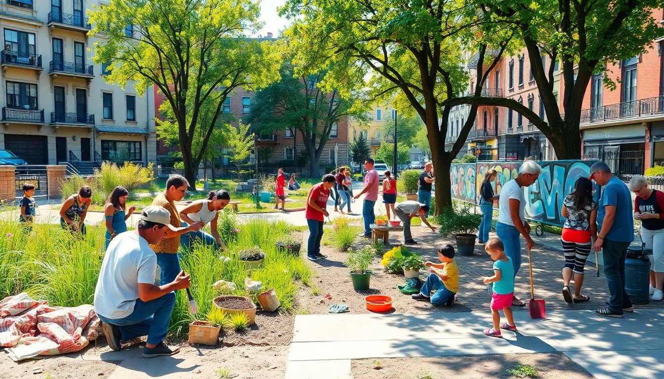 The impact of community engagement on urban transformation