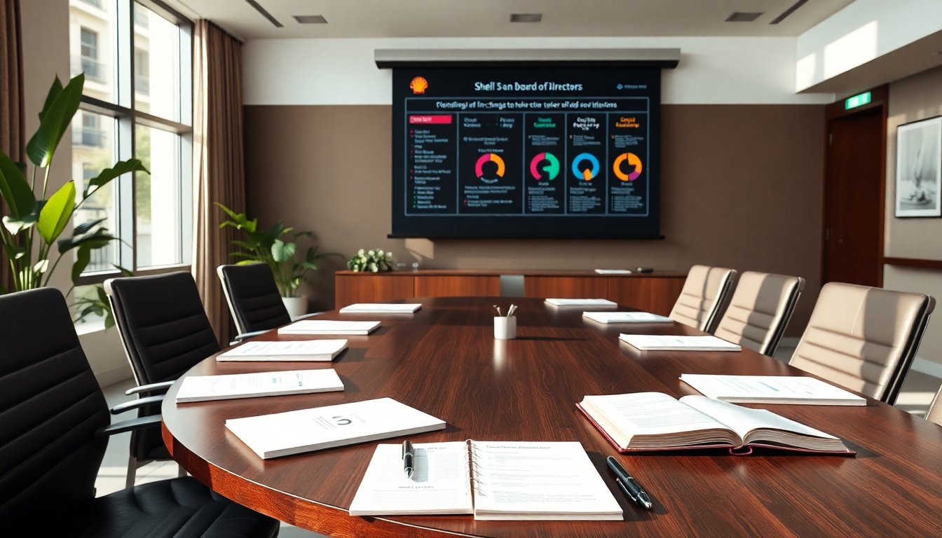Shell plc Announces New Board Member Appointments and Departures