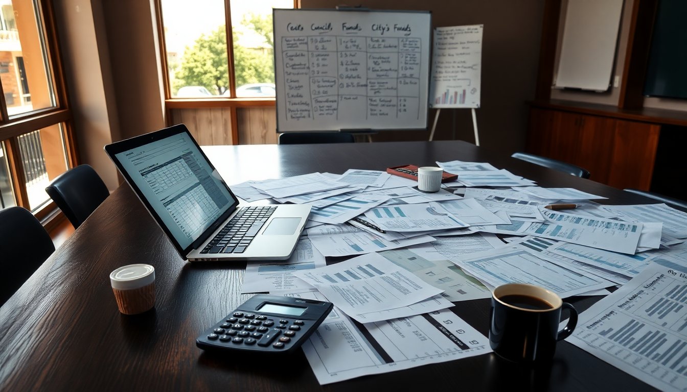 Investigating the financial discrepancies in the city council’s budget