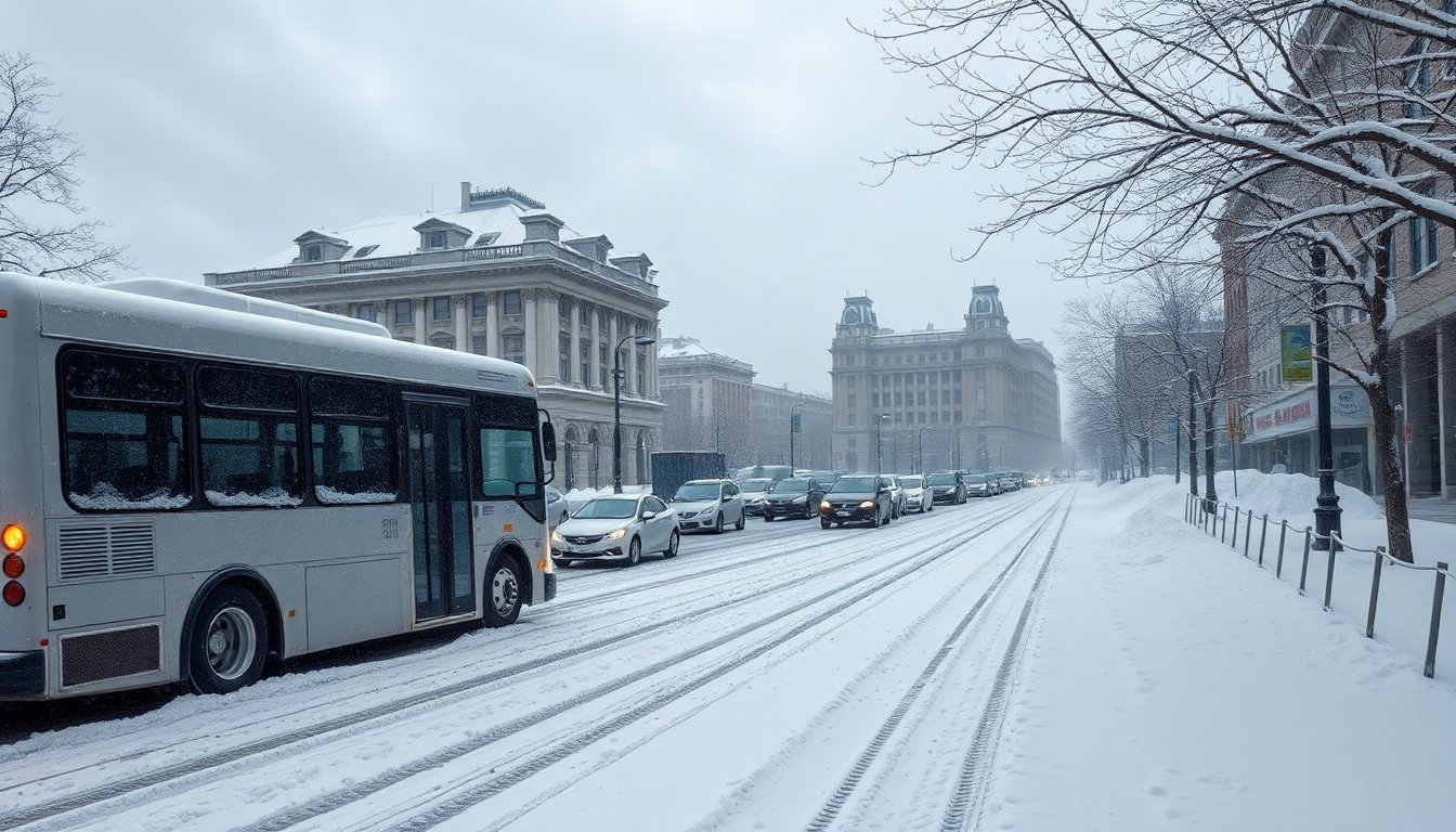 Northeastern U.S. faces severe winter storm, disrupting daily life