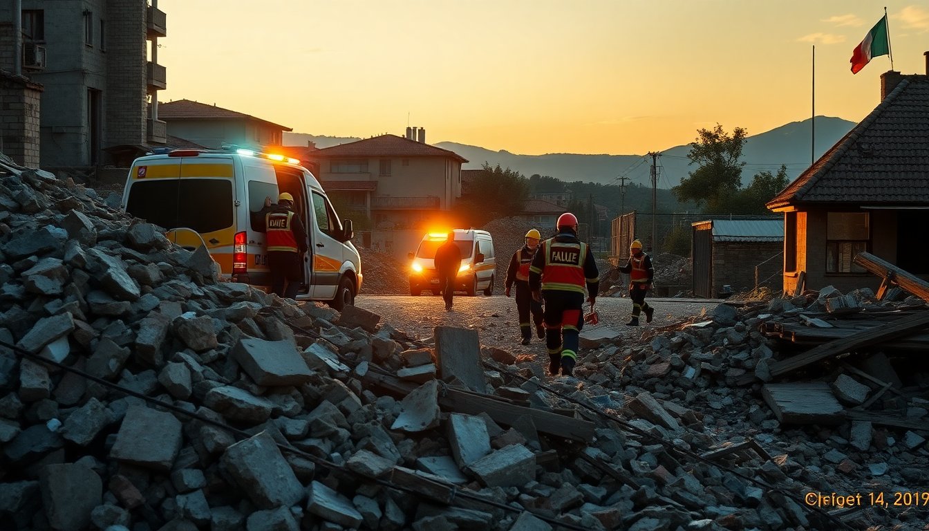 Powerful earthquake hits central Italy, emergency services deployed