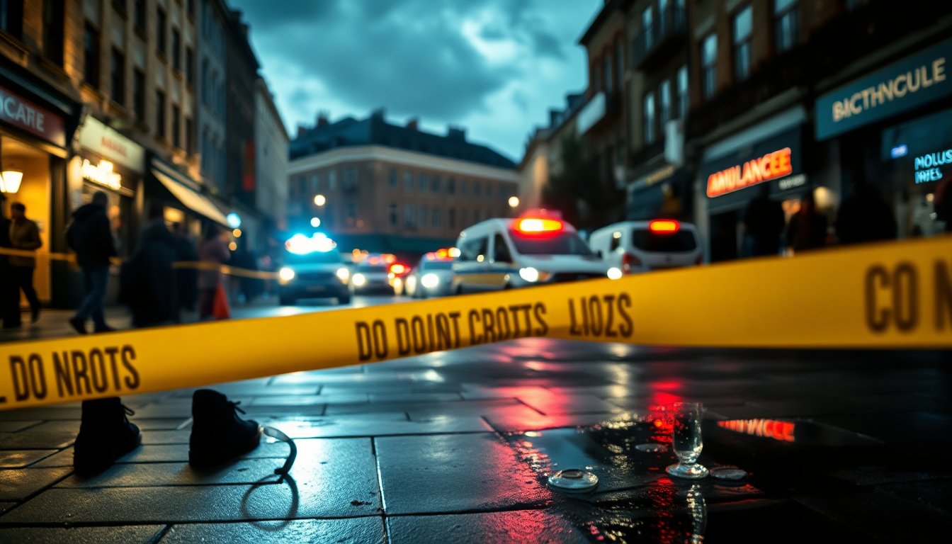 Shooting in downtown leaves one dead and two injured