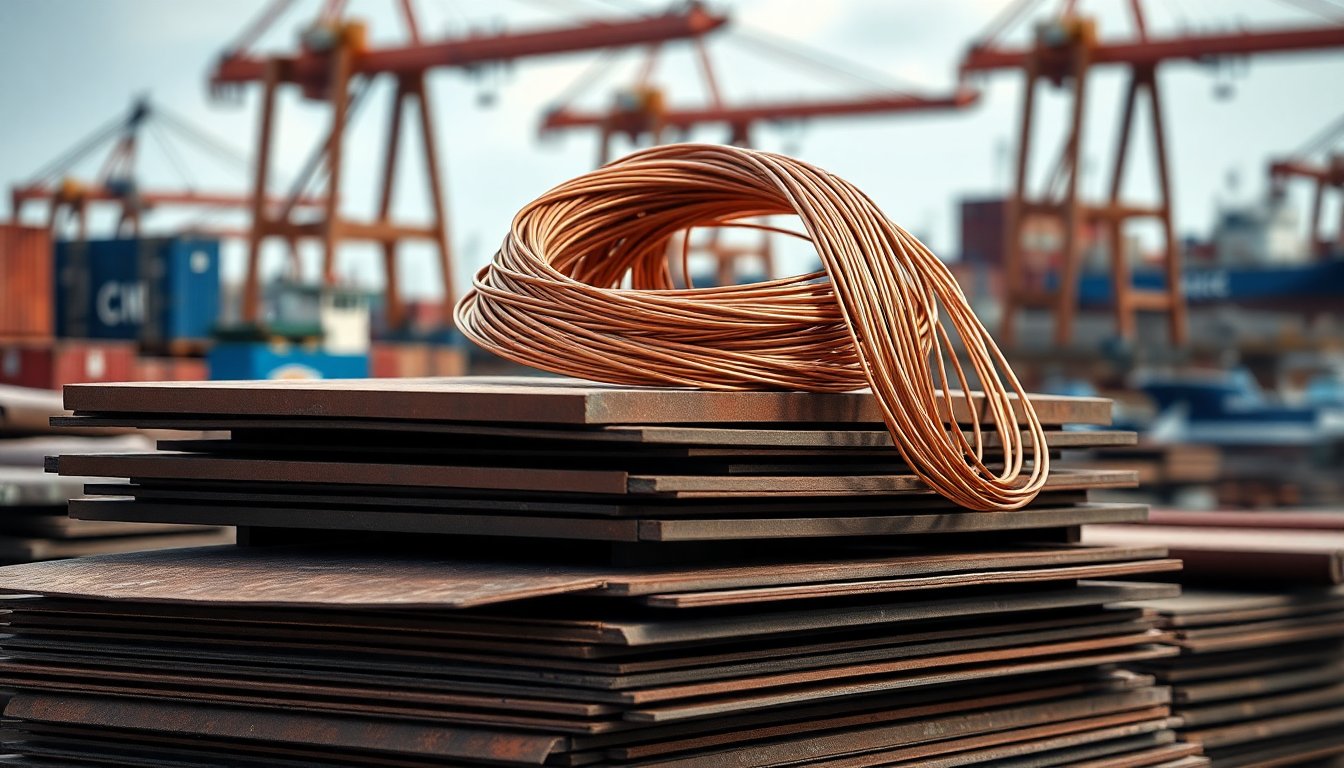 Copper price spikes amid tariff debate and weaker dollar; manganese demand grows