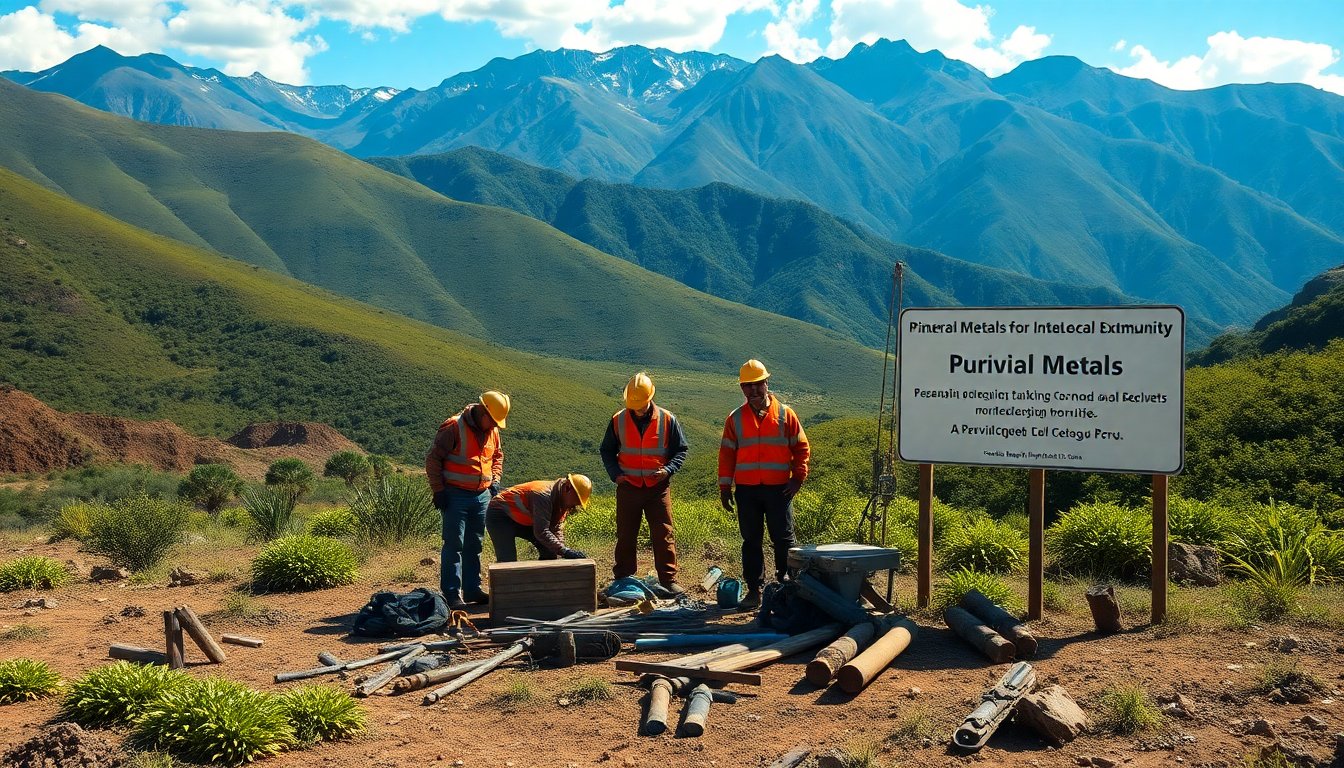 Peruvian Metals Secures Six-Year Agreement with Community for Mercedes Project Expansion