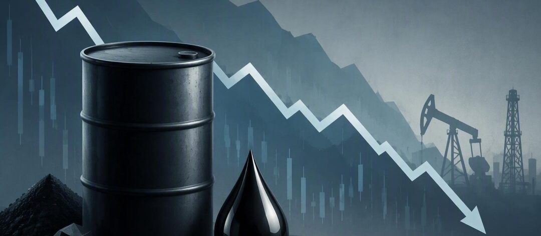 Brent Crude Leads Commodity Slump with Sharp 4.82% Drop