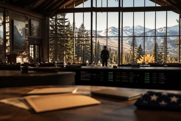 Investors React to Fed Chairman Warsh's Inflation Concerns at Jackson Hole Symposium