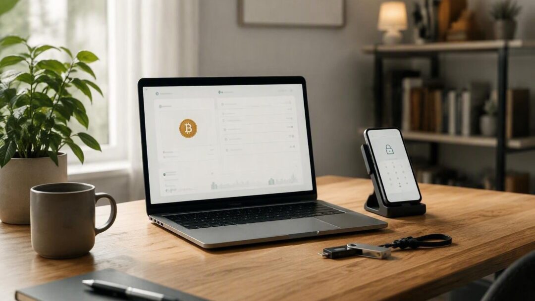 Protecting cryptocurrency accounts from phishing and sim swaps