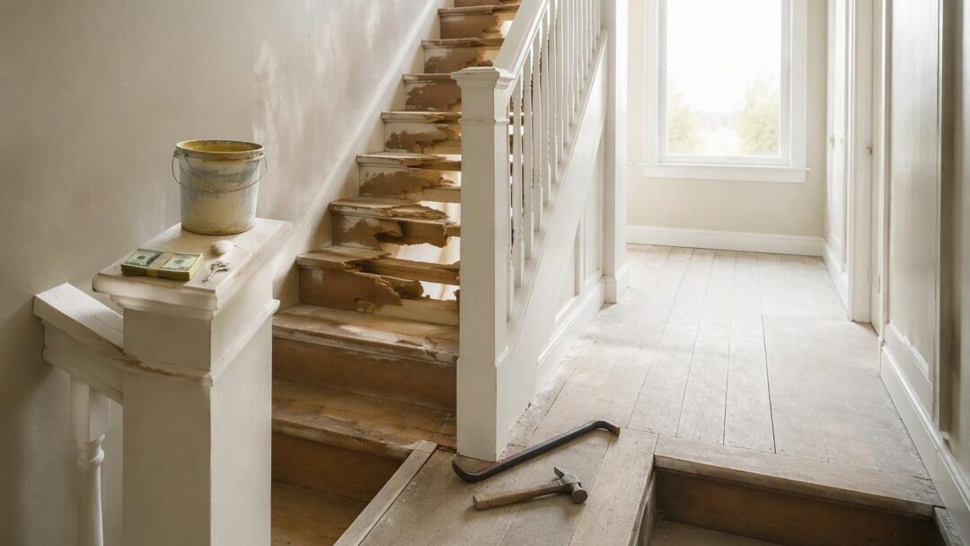 Sell or renovate? Deciding after finding dangerous stairs at 80