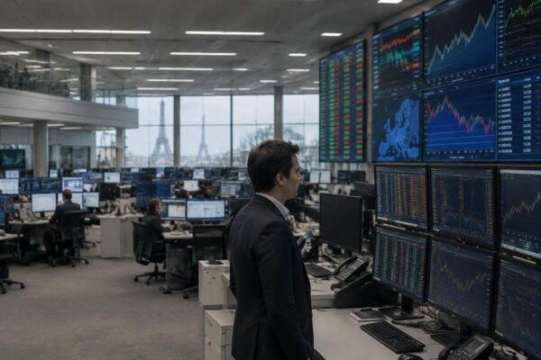 French unrest drags down CAC 40 and pan-European stocks