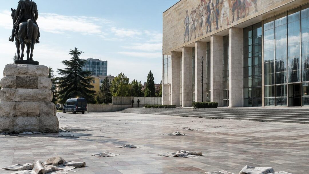 Protests in Tirana threaten EU accession while stocks swing on deals
