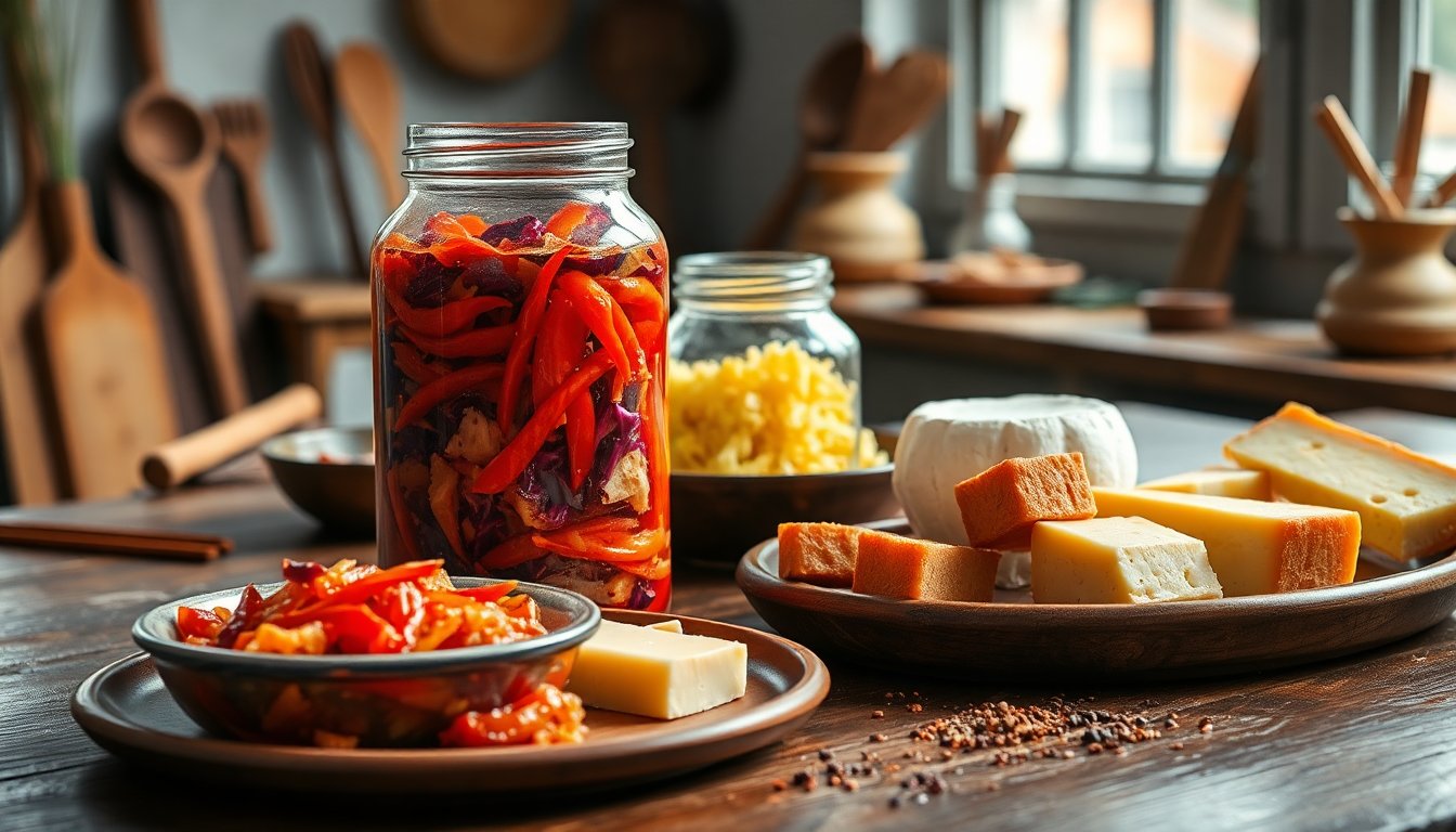 La magie des saveurs: l&rsquo;art de la fermentation en cuisine