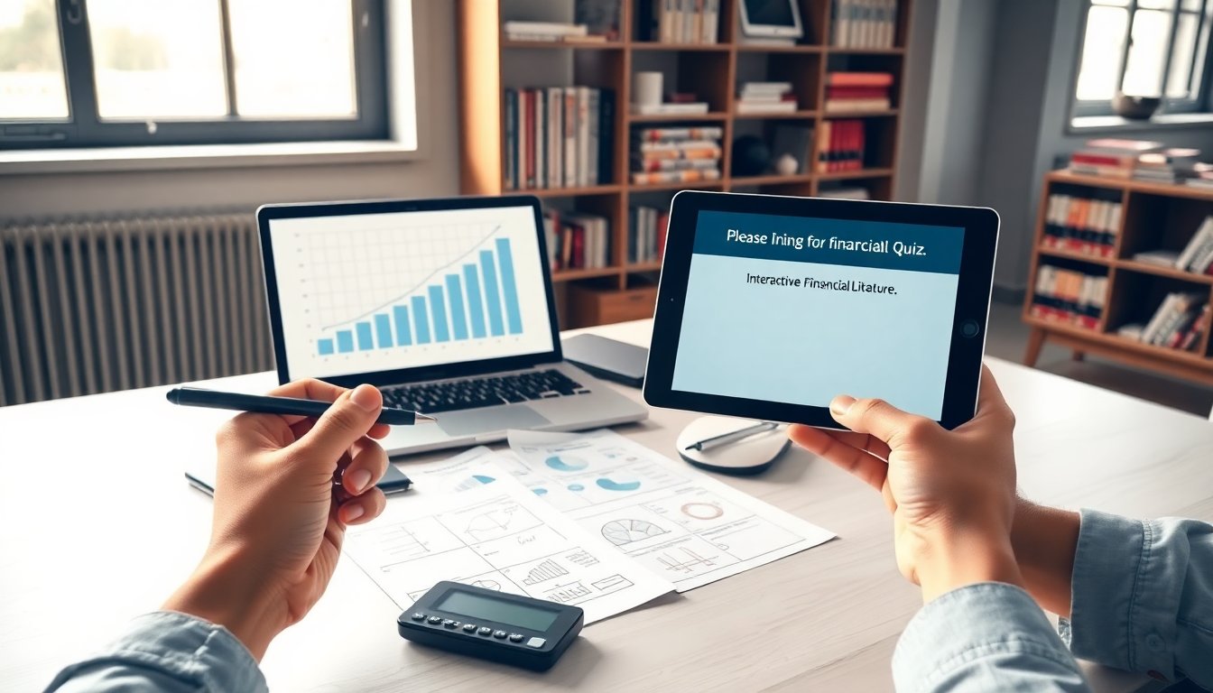 Testez vos compétences en littératie financière grâce à notre quiz interactif !