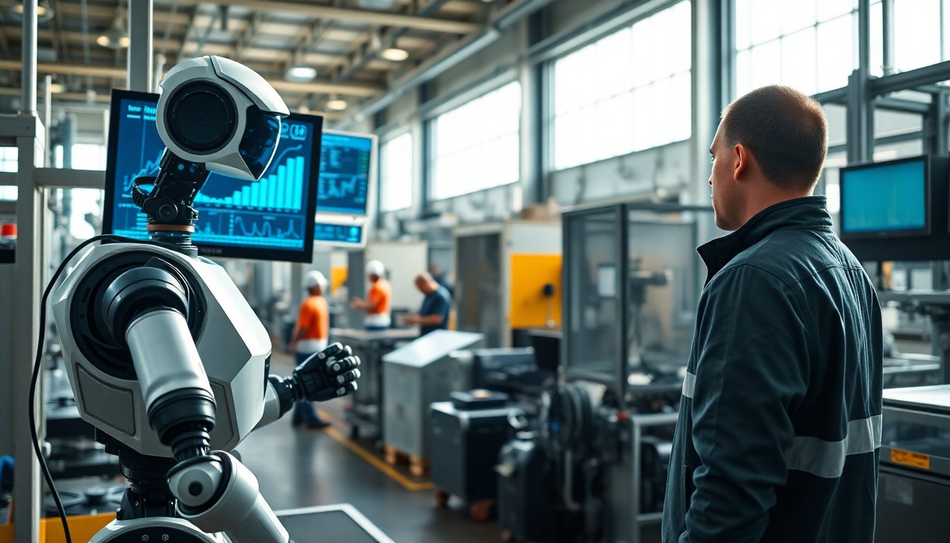 Comprendre comment l&rsquo;intelligence artificielle transforme le paysage industriel