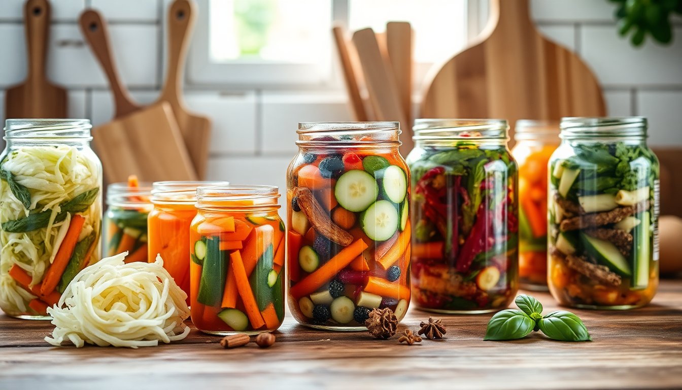 La fermentation : redécouvrir les saveurs d&rsquo;antan pour une cuisine moderne