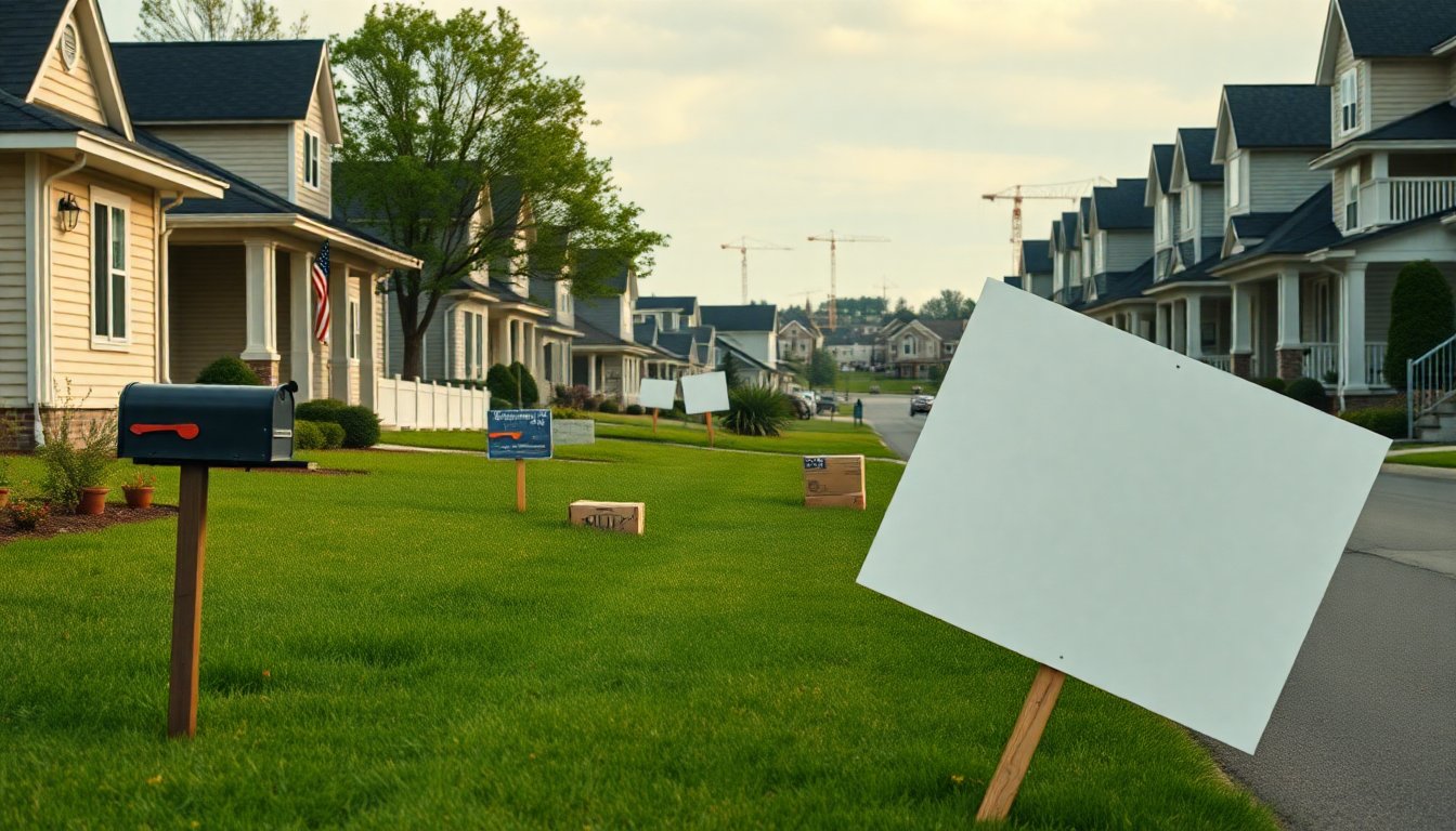Marché immobilier 2026 aux États-Unis : 40 % des zones en recul