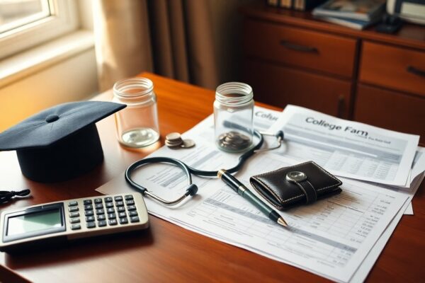Stratégies concrètes pour payer l’université d’un enfant de médecin
