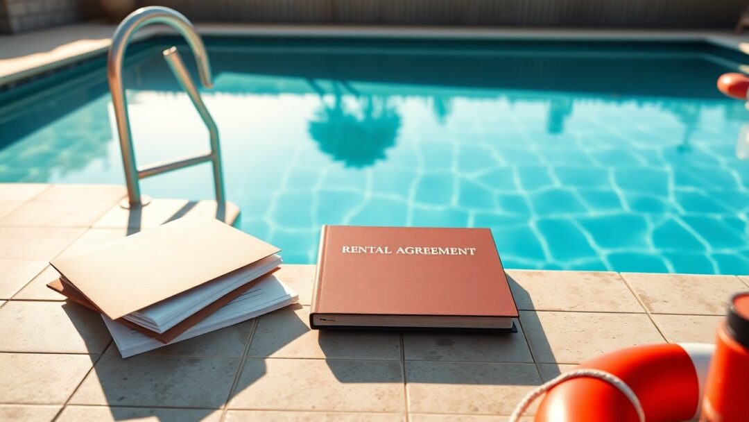Les risques juridiques liés à la possession d'une piscine en location saisonnière