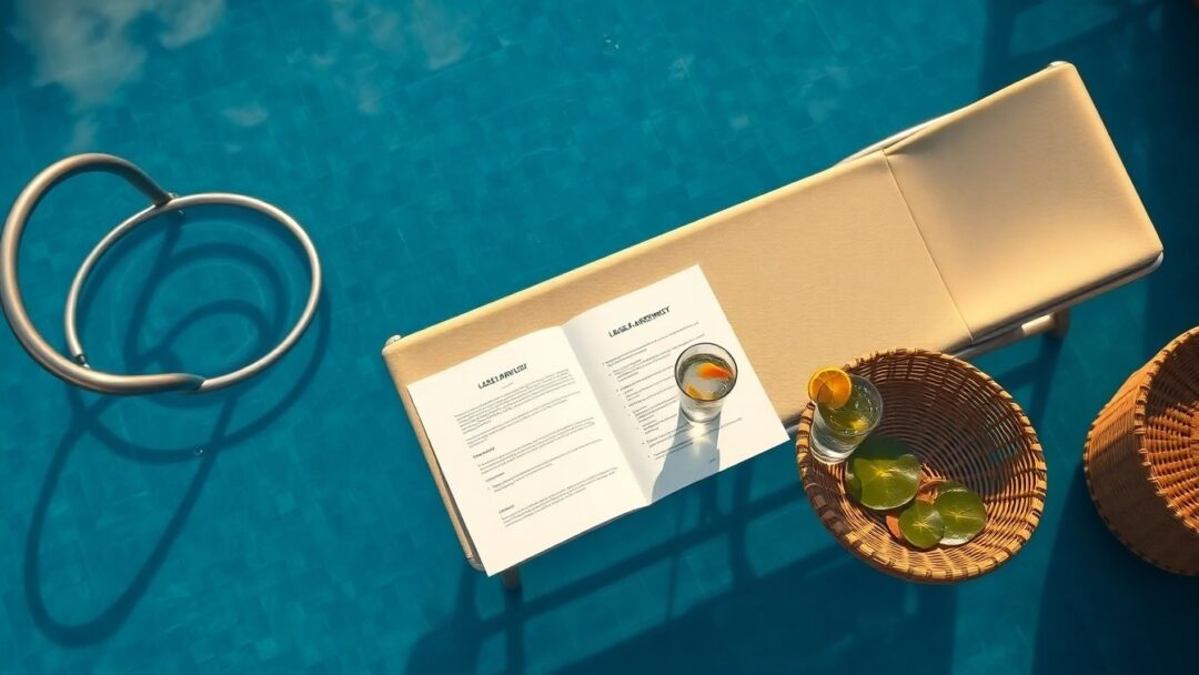 Piscine en location saisonnière : opportunités et pièges juridiques