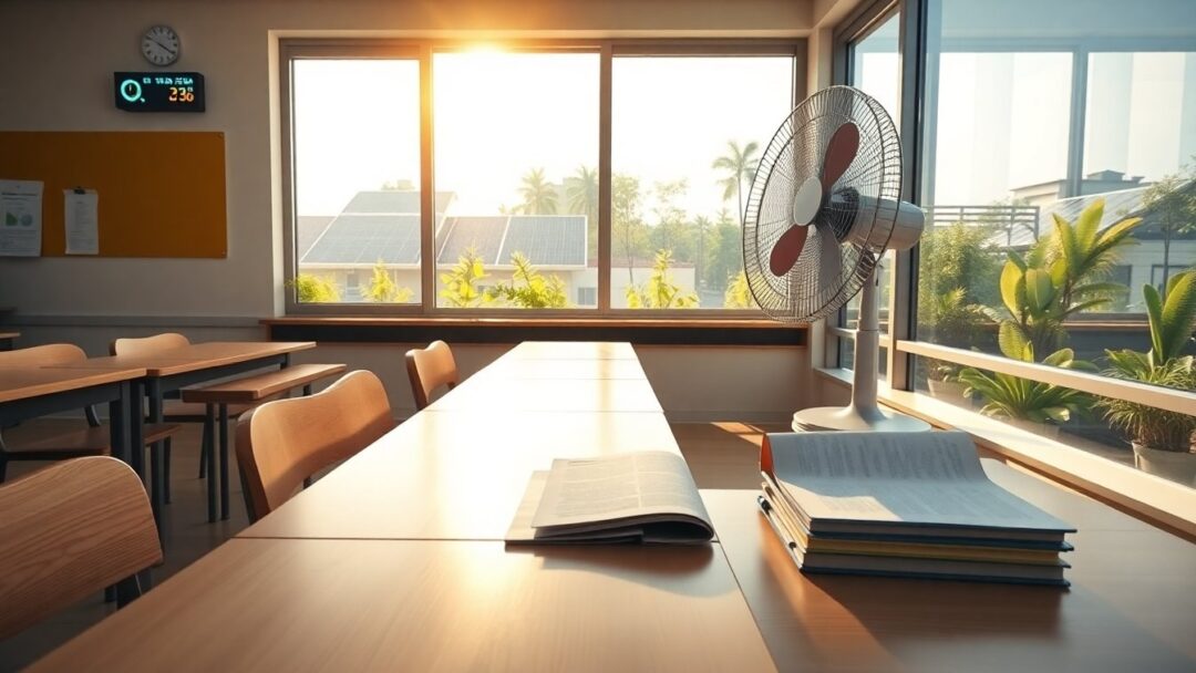Adaptation des écoles à la canicule : solutions et financements