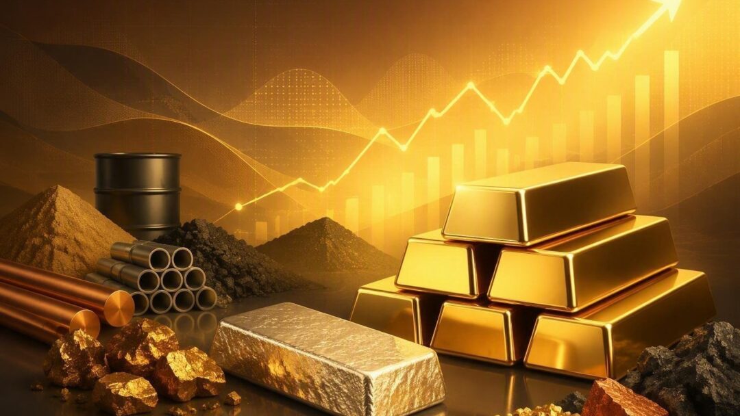 L'or s'envole à 4485 $, tirant les matières premières vers le haut