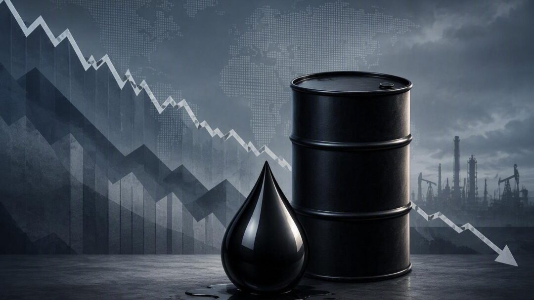Brent chute de 8,3 % : les matières premières en repli