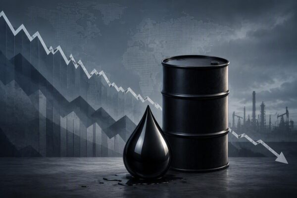 Brent chute de 8,3 % : les matières premières en repli