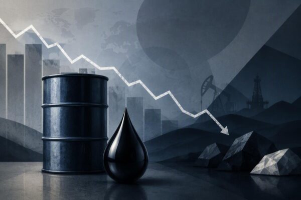 Brent chute de 8,3 % : le pétrole en net repli malgré un or résilient