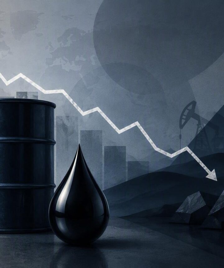 Brent chute de 8,3 % : le pétrole en net repli malgré un or résilient