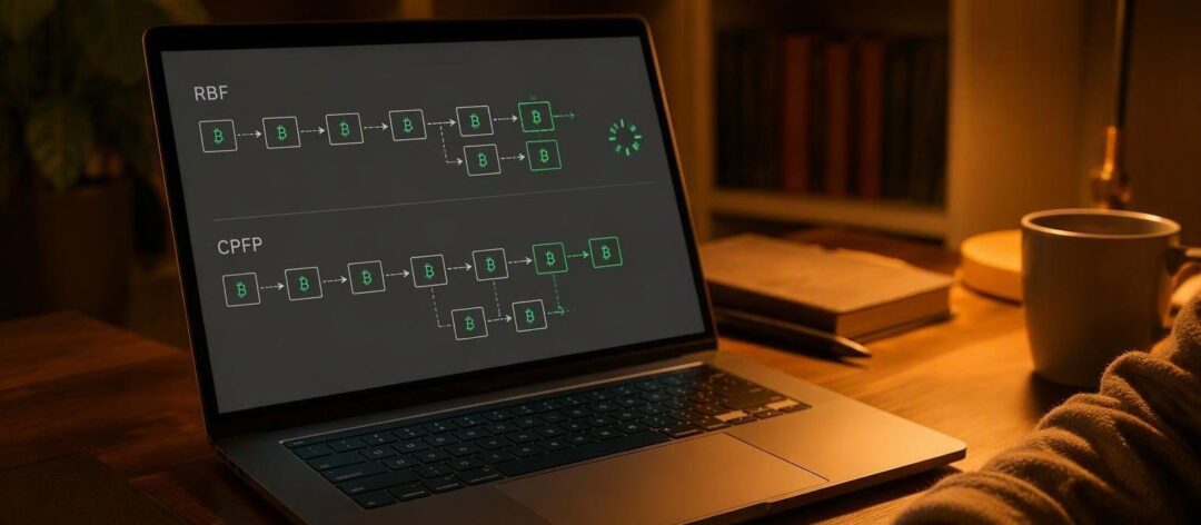 RBF et CPFP : comment débloquer une transaction Bitcoin en attente