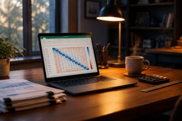 Comment obtenir la matrice de corrélation d’actifs avec Excel ou Python