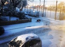 london snow warning
