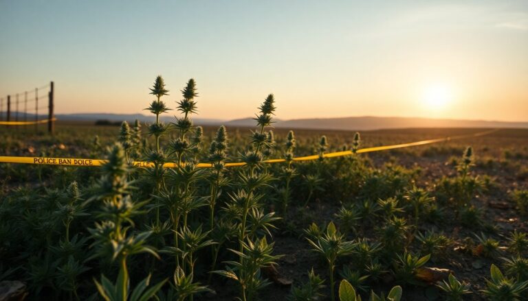Guardia di Finanza sequestra coltivazione di cannabis a Bussi sul Tirino