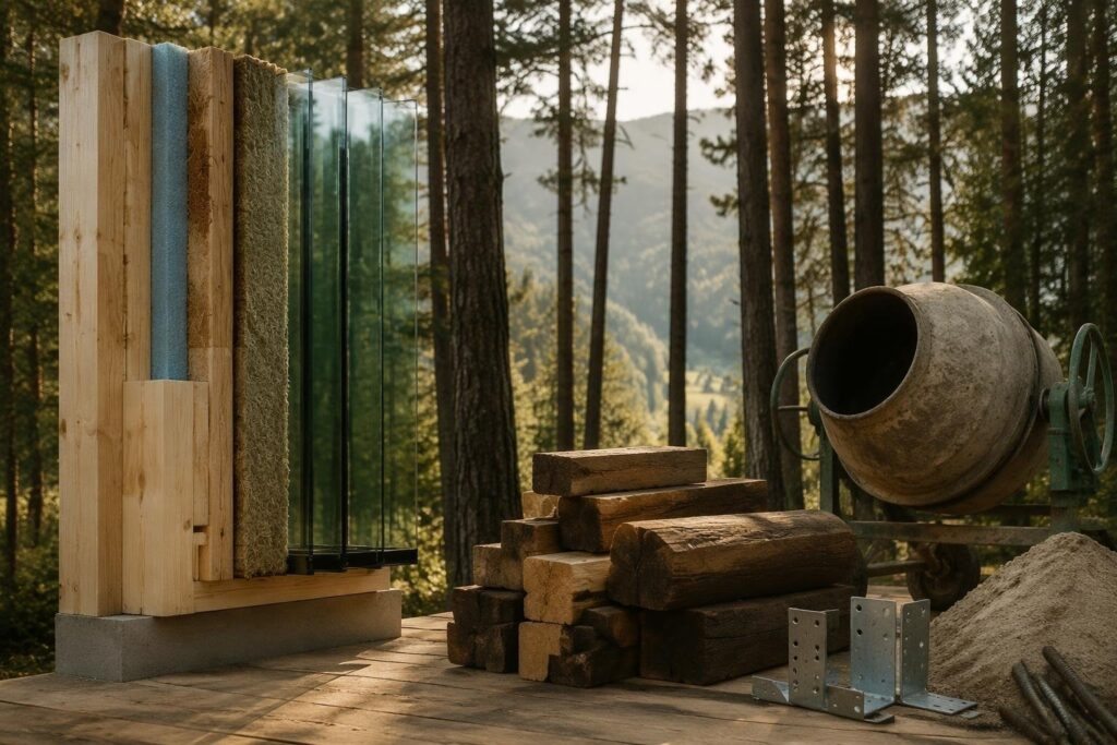 Famiglia nel bosco: il progetto della casa passiva in Abruzzo