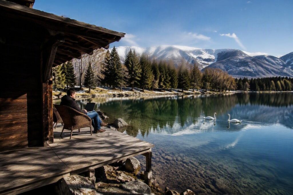 Case ai laghi dell’Aquila: qualità della vita e lavoro agile